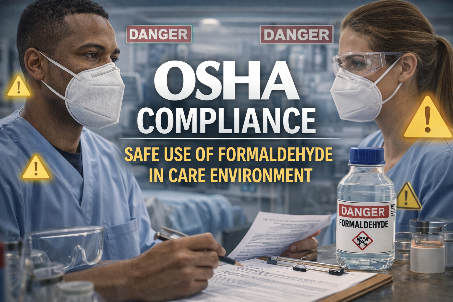 OSHA Compliance, Safe Use of Formaldehyde in Care Environment